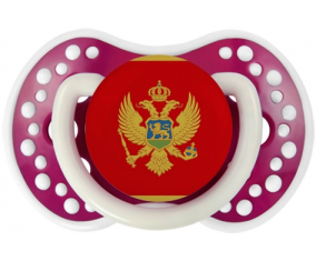 Bandera tetina de Montenegro lovi dynamic Fucsia Fosforescente