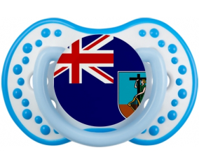 La bandera de Montserrat Lollipop lovi dynamic fosforescente blanco-azul