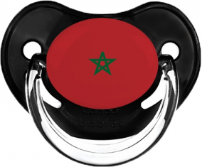 Bandera Marruecos Clásico Piruleta Fisiológica Negra