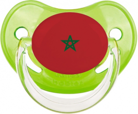 Bandera Marruecos Clásico Piruleta Fisiológica Verde