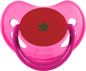 Bandera Marruecos Piruleta Fisiológica Rosa fosforescente