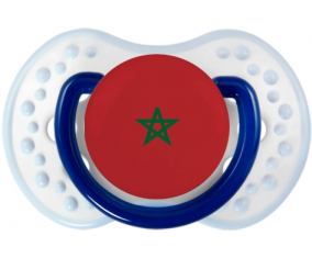 Marruecos bandera Lollipop lovi dynamic clásico azul marino-blanco