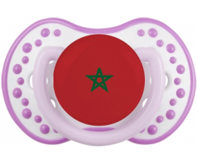 Marruecos bandera Lollipop lovi dynamic Clásico White-Mauve