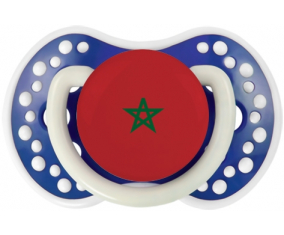 Marruecos bandera Lollipop lovi dynamic fosforescente azul marino