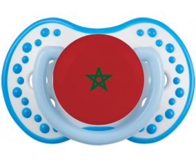 Bandera de Marruecos lovi dynamic fosforescente blanco-azul