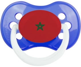 Bandera de Marruecos Anatómica Lollipop Clásico Azul