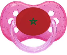 Bandera de Marruecos Tetine Cherry Glitter Rose