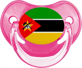 Rosa clásica tetina de la bandera de Mozambique
