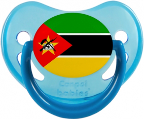 Bandera de Mozambique Fisiológica Tetina Fosforescente Azul