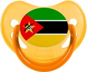 Bandera de Mozambique Fisiológica Tetina Fosforescente Amarillo