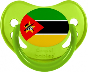 Bandera de Mozambique Tetin Fisiológica Fosforescente Verde