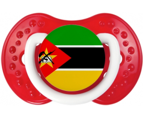 La bandera del suceto de Mozambique lovi dynamic clásico rojiblanco