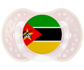 La bandera de Sucete de Mozambique lovi dynamic clásico retro-rosa-tierno