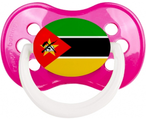 Mozambique sucete bandera anatómica clásica rosa oscura