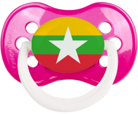 Bandera de Myanmar Anatómica Lollipop Classic Dark Rose