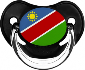 Bandera de Namibia Clásica Piruleta Fisiológica Negra