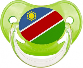 Bandera de Namibia Clásica Piruleta Fisiológica Verde