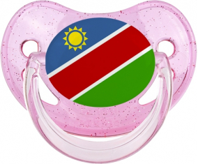 Bandera de Namibia Physiological Lollipop Rosa lentejuelas