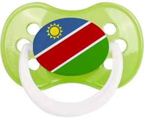 Namibia Clásica Bandera Tetina Anatómica Verde