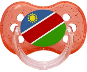 Bandera de Namibia Rojo Cereza Brillante Lollipop