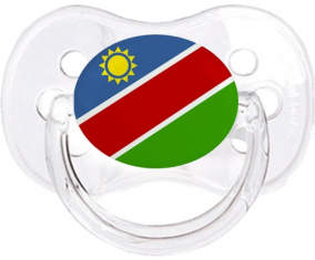 Namibia Bandera Clásica Transparente Cereza Lollipop
