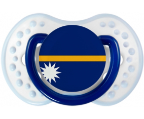 Bandera nauru lollipop lovi dynamic clásico azul marino-blanco-azul