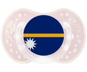 Bandera Nauru Lollipop lovi dynamic clásico retro-rosa-tierno