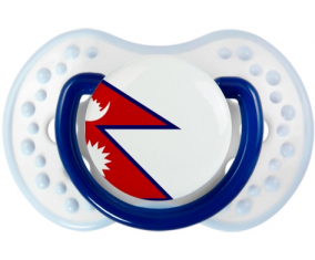 Bandera de Sucete de Nepal lovi dynamic clásico azul marino-blanco-azul