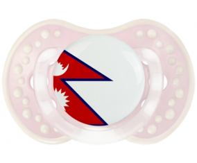 La bandera nepalí de Sucete lovi dynamic clásico retro-rosa-tierno