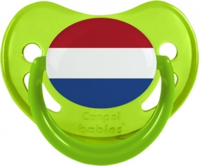 Bandera Países Bajos Suceto Fisiológico Fosforescente Verde