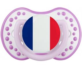Nueva bandera de Caledonia lovi dynamic clásico white-mauve