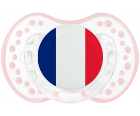 Nueva bandera de Caledonia Lollipop lovi dynamic clásico retro-blanco-rosa-tierno
