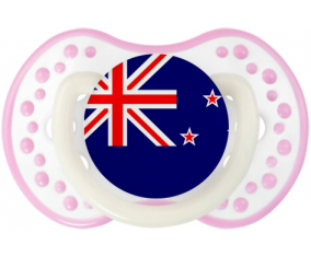 Bandera de Nueva Zelanda lovi dynamic fosforescente blanco-rosa