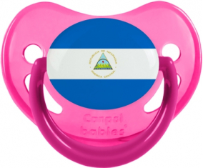 Nicaragua Tetin Bandera Fisiológica Fosforescente Rosa