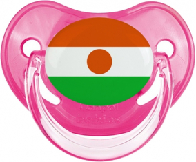 Bandera rosa clásica del dragón dragón de Níger