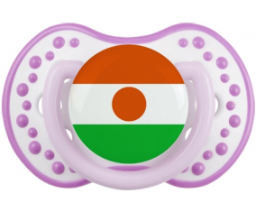 Bandera tetina de Níger lovi dynamic Clásico White-Mauve