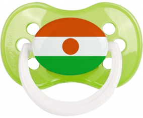 Bandera de Níger Clásico Piruleta Anatómica Verde