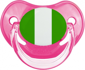 Nigeria bandera clásica piruleta fisiológica