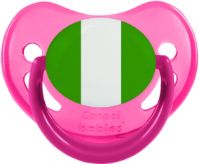 Bandera de Nigeria Piruleta Fisiológica Fosforescente rosa