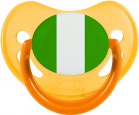 Bandera de Nigeria Fosforescente Amarillo Piruleta Fisiológica
