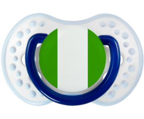 Nigeria Flag Lollipop lovi dynamic clásico azul marino-blanco
