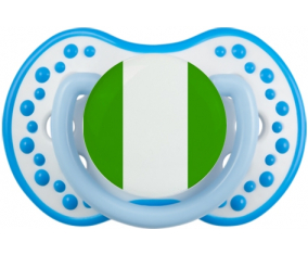 Bandera de Nigeria lovi dynamic fosforescente blanco-azul