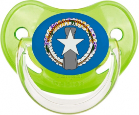 Corea del Norte bandera clásica piruleta fisiológica verde