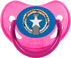 Bandera de Corea del Norte Piruleta Fisiológica Fosforescente rosa