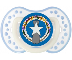 Corea del Norte bandera Lollipop lovi dynamic clásico blanco-cian