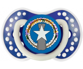 Bandera de Corea del Norte lovi dynamic fosforescente azul marino