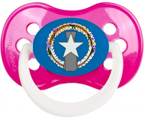Corea del Norte bandera anatómica lollipop clásico rosa oscura