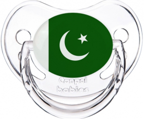 Bandera Pakistán Clásica Transparente Piruleta Fisiológica