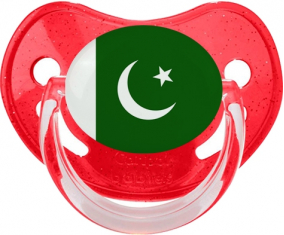 Bandera de Pakistán Rojo Physiological Sequined Lollipop