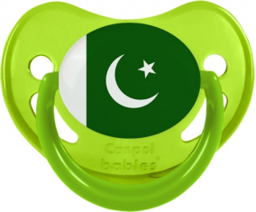 Bandera Pakistan Physiological Lollipop Fosforescente Verde